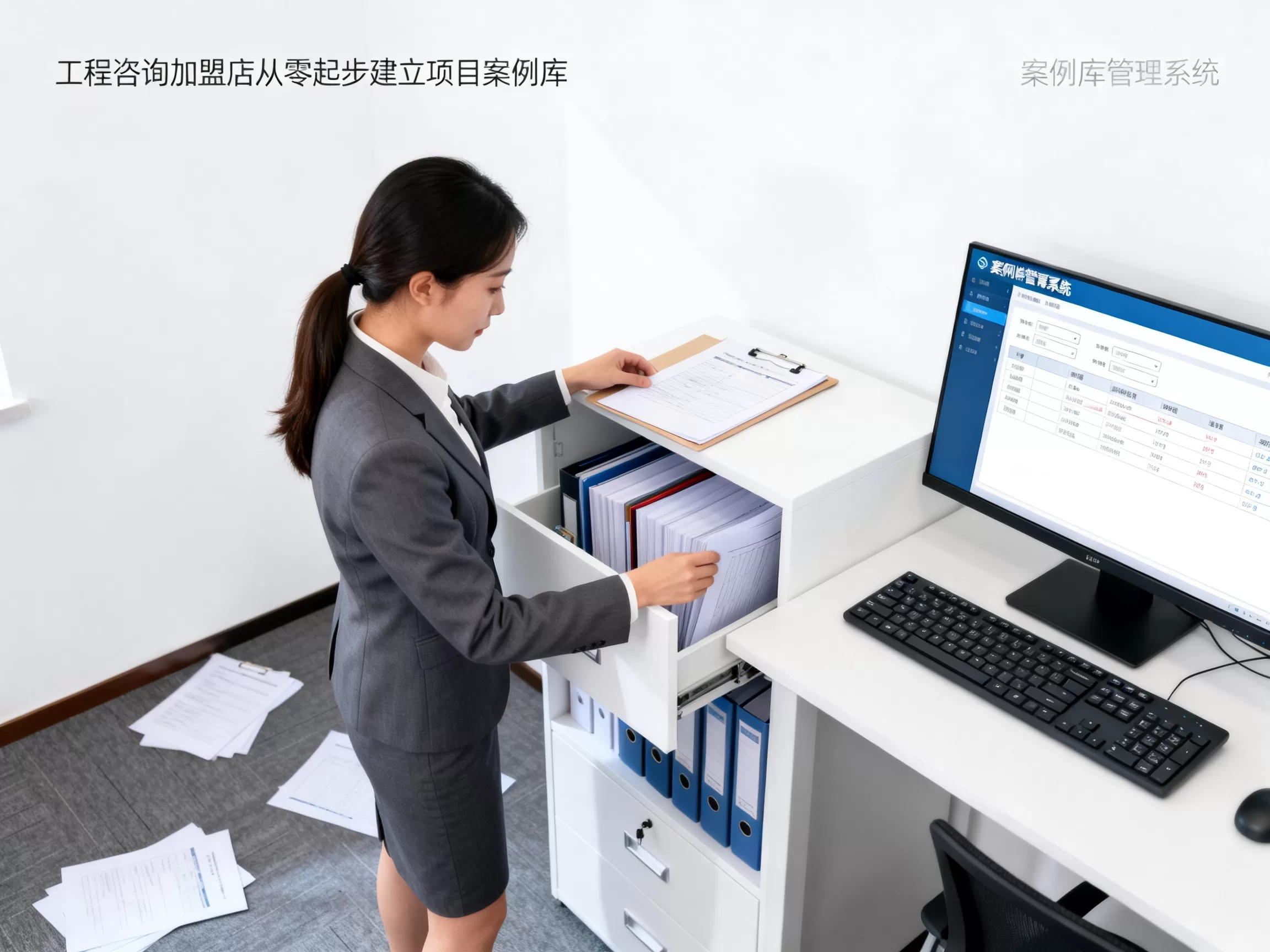 工程咨询加盟店如何建项目案例库，从零起步怎么做？